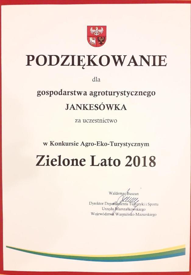Gospodarstwo Agroturystyczne Rowerowa Przystan "Jankesowka" 리드즈바르크 바르민스키 외부 사진